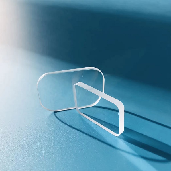Rectangular Fused Silica Windows with Round Corners