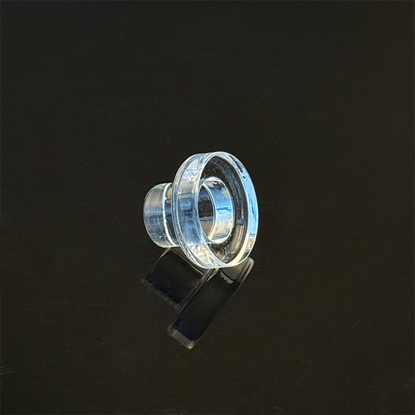 Fused Silica Double-Sided Polished Round Stepped Window