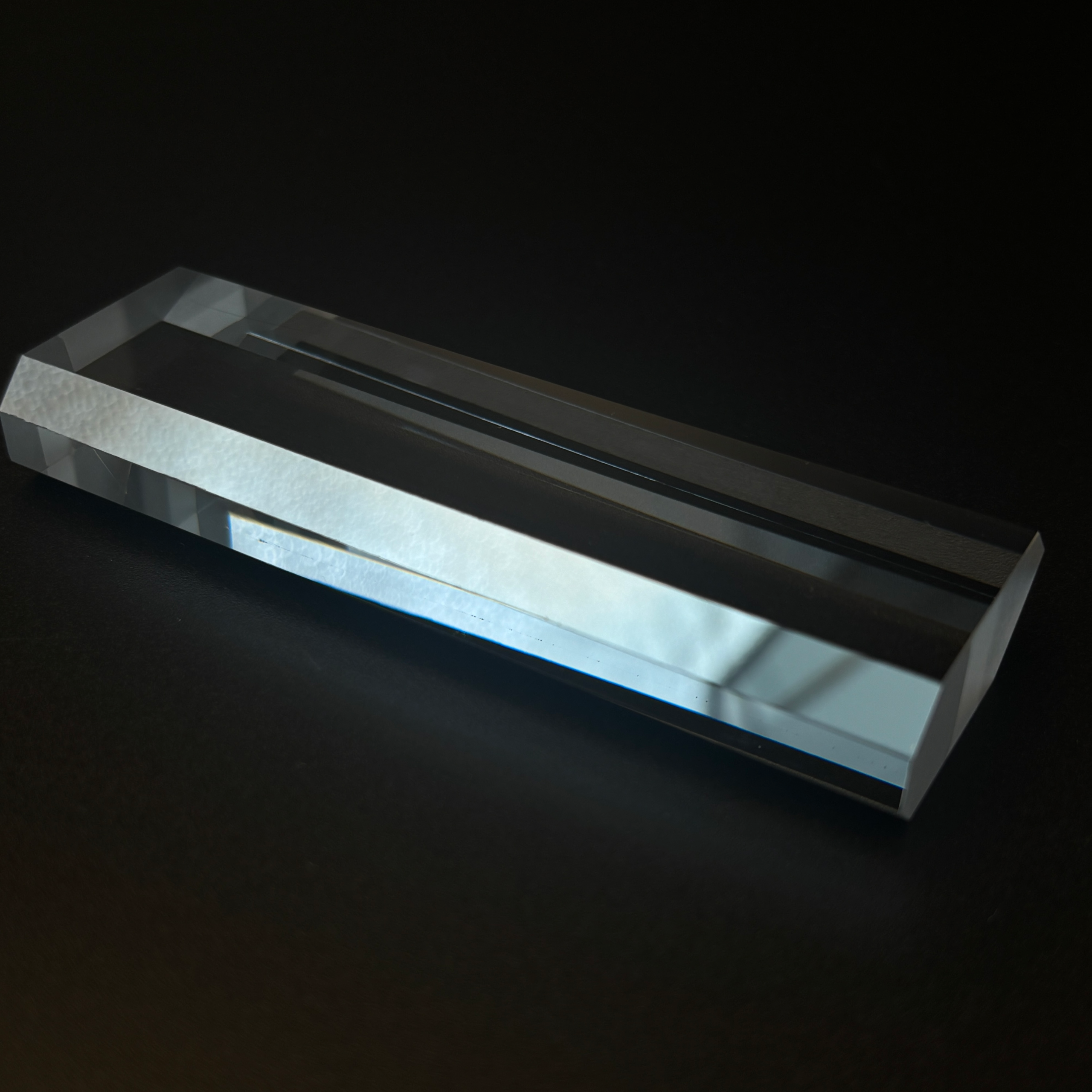 Large-Sized Aluminum-Coated Prism