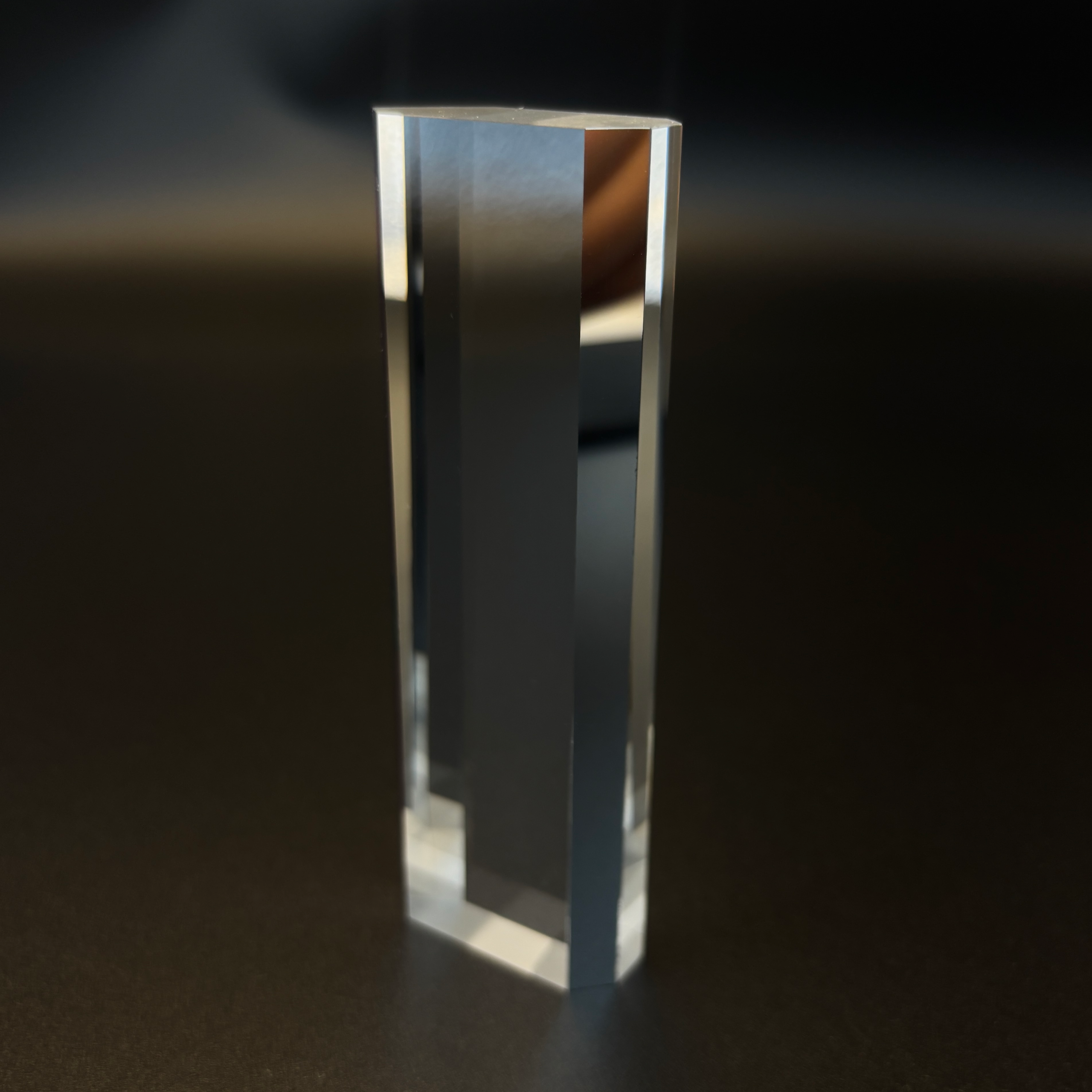 Large-Sized Aluminum-Coated Prism