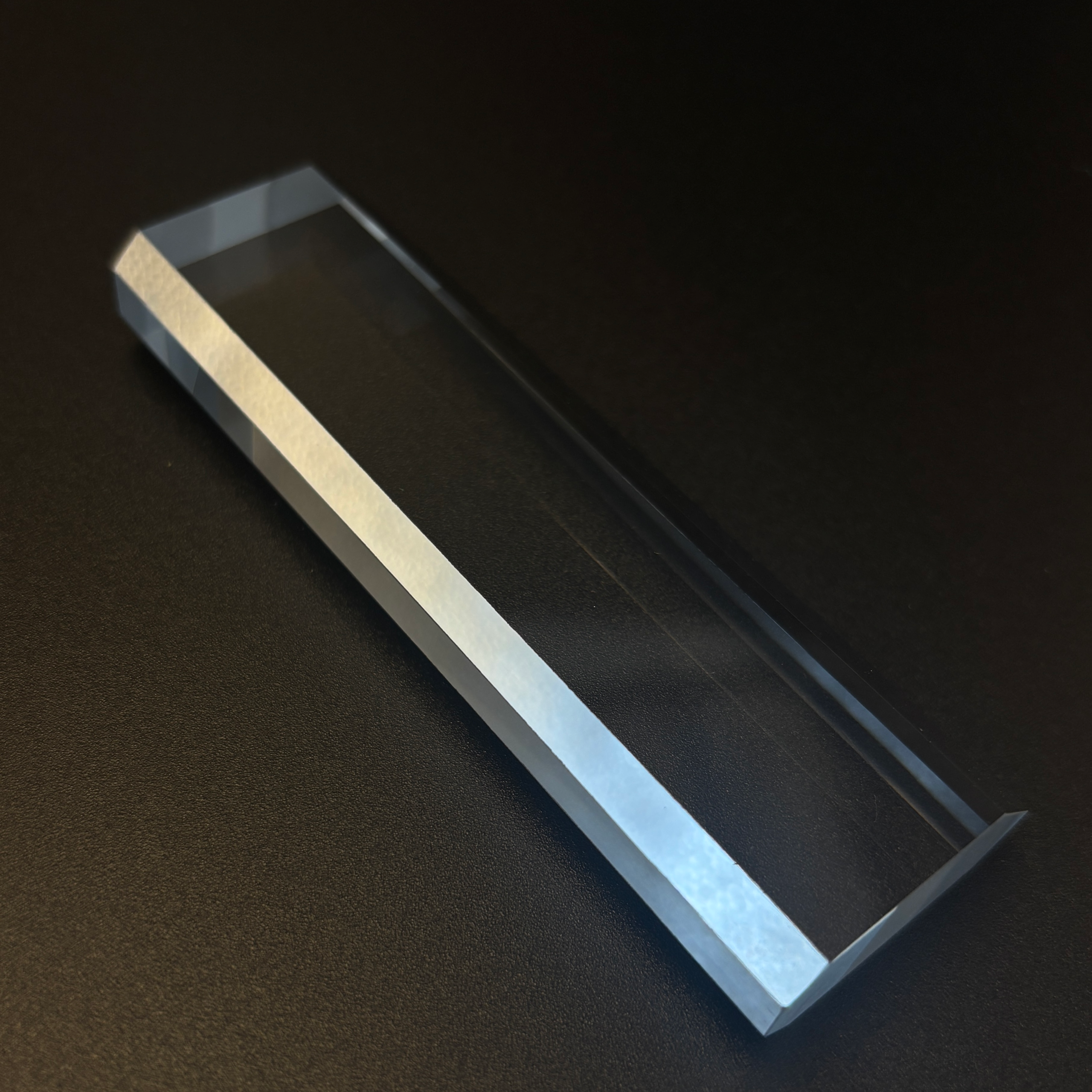 Large-Sized Aluminum-Coated Prism