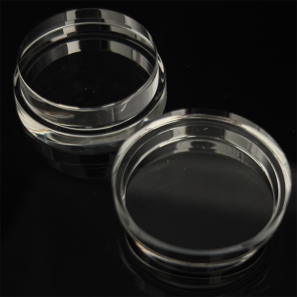 High-transparency soda-lime glass, all surfaces polished, window for sealing
